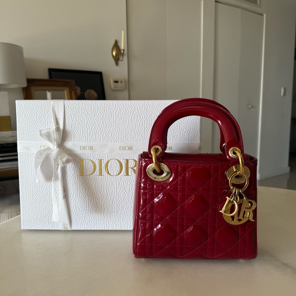 Lady Dior Mini Bag - Picture 3 of 13